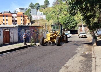 Rehabilita Gobierno de Alejandro Fuerte calle Zaragoza con carpeta asfáltica