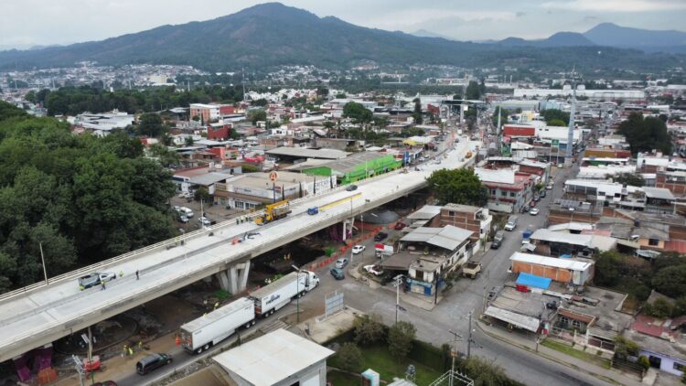 En febrero abrirán a la circulación distribuidor vial La Hielera en Uruapan
