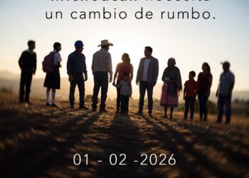 ¡El cambio eres tú. El rumbo somos todos!