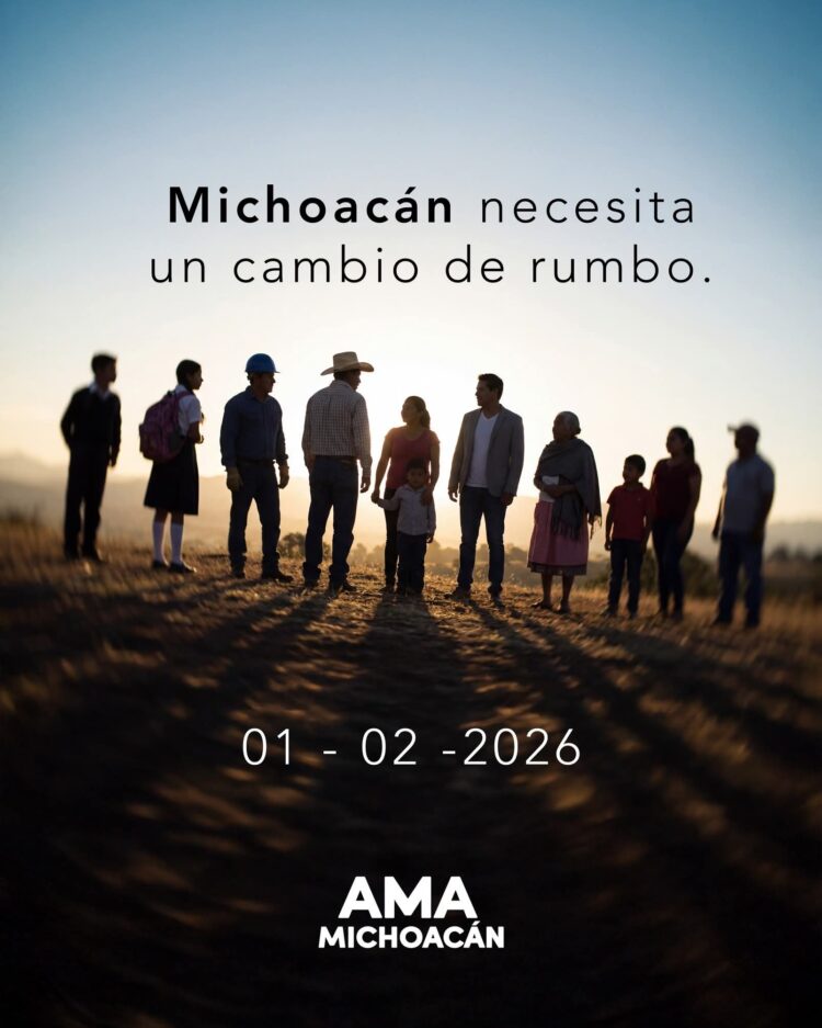 ¡El cambio eres tú. El rumbo somos todos!