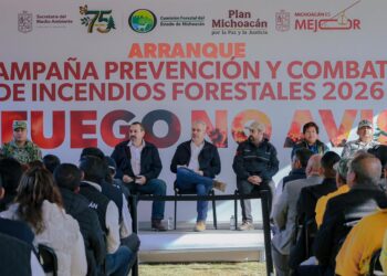 Salvador Escalante se suma a la estrategia contra incendios forestales: Dayana Pérez