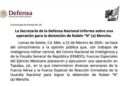 ¡¡ Comunicado Oficial: Secretaría de Defensa Nacional !!