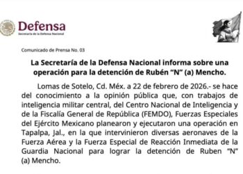 ¡¡ Comunicado Oficial: Secretaría de Defensa Nacional !!