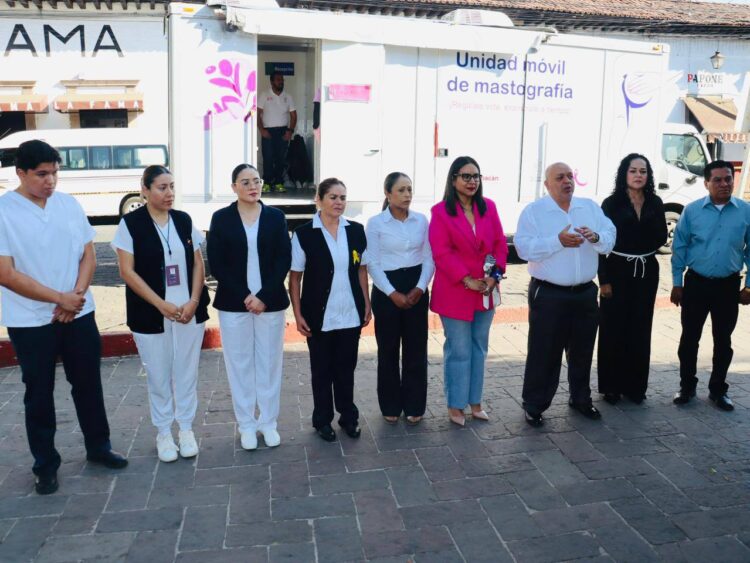 Mastografías gratuitas en Tacámbaro por Día Internacional de la Mujer
