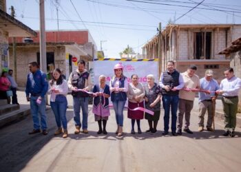 Mejora movilidad Santa Clara del Cobre con obra impulsada por Dayana Pérez