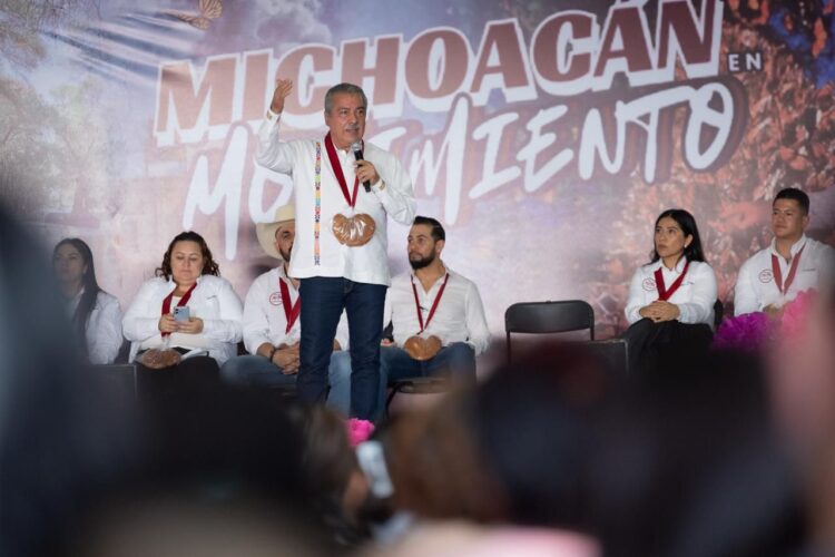 El pueblo unido y organizado consolidará transformación de Michoacán: Morón