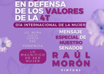 Mujeres de Uruapan se unen con fuerza transformadora este 8 de marzo