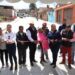 Cumple Julio Arreola con familias patzcuarenses con obras de calidad
