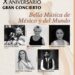 Concierto musical gratuito en Uruapan por aniversario