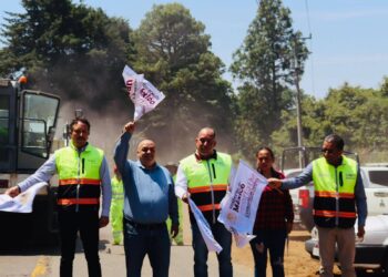 Inicia rehabilitación de tramo carretero de Tacámbaro a Opopeo