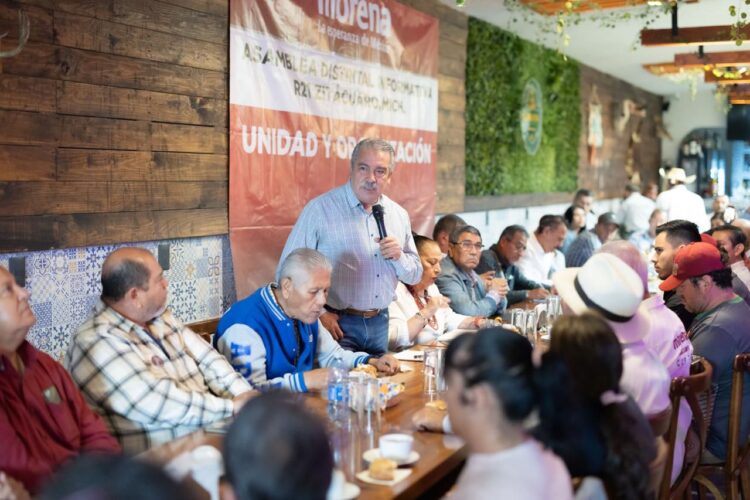Fortalece Raúl Morón unidad y cercanía con pueblo de Michoacán