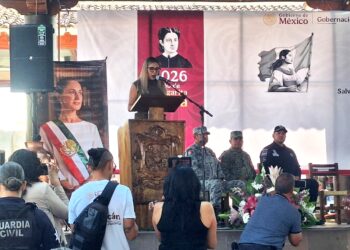 Inaugura Dayana Pérez Feria del Bienestar y jornada Sí al Desarme, Sí a la Paz, en Salvador Escalante