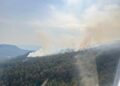 Atiende Gobierno de Michoacán incendio forestal en Salvador Escalante