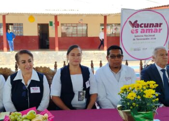 Fortalecen salud infantil en Uruapan con Semana Nacional de Vacunación