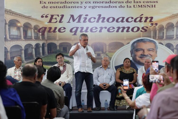 «El liderazgo más comprometido y sólido en Michoacán es el de Morón. ¿Dónde van a encontrar más?»: Noroña