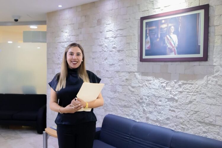 Gestiona Dayana Pérez más infraestructura para Salvador Escalante