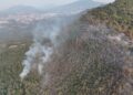 Pátzcuaro no se rinde al fuego; incendio en Estribo Grande controlado al 80%