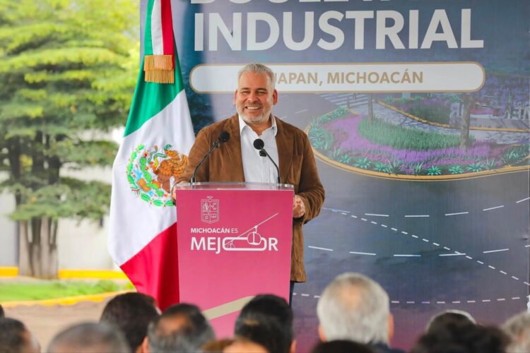 Rehabilitar Boulevard Industrial dará inversión y empleo a Uruapan: Bedolla
