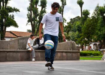Gana México y Pátzcuaro celebra en grande en el Jalo Futbolero