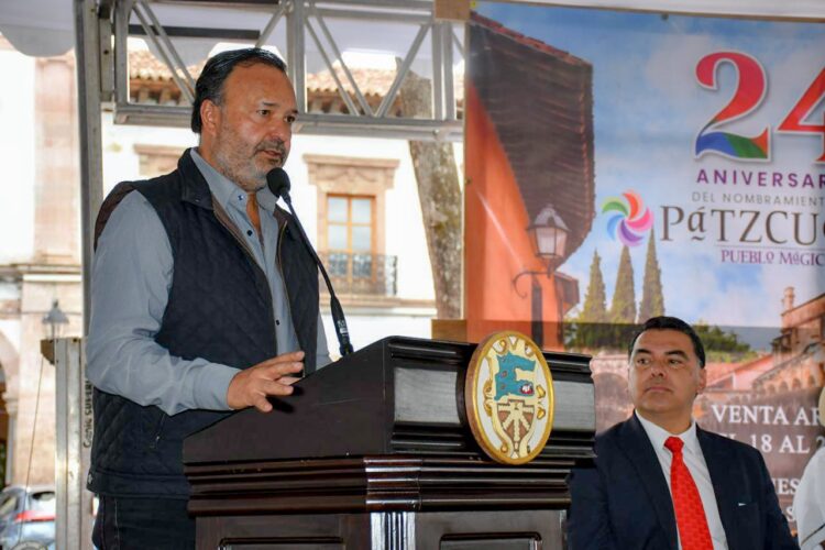 Celebra Pátzcuaro 24 años de Pueblo Mágico, con turismo, cultura y tradición: Julio Arreola