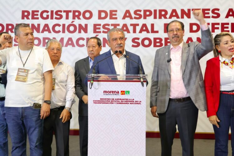 Morón, único respaldado por Morena y PT como aspirante en Michoacán