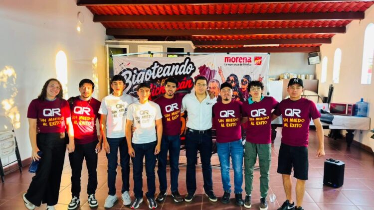 Movimiento Juvenil QR fortalece su organización y compromiso con Michoacán
