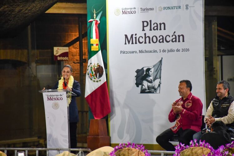 Claudia Sheinbaum y Julio Arreola impulsan nueva etapa para Pátzcuaro