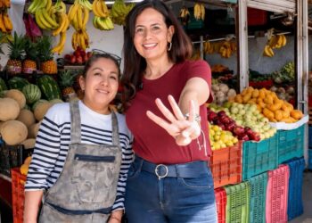 Convoca Gaby Molina desde Apatzingán a fortalecer 2do Piso de la Transformación