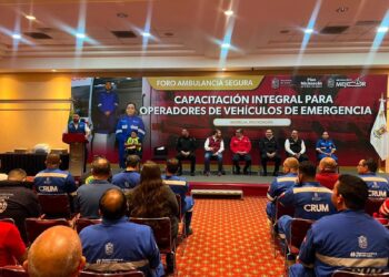 Capacita Salvador Escalante a su personal de atención prehospitalaria
