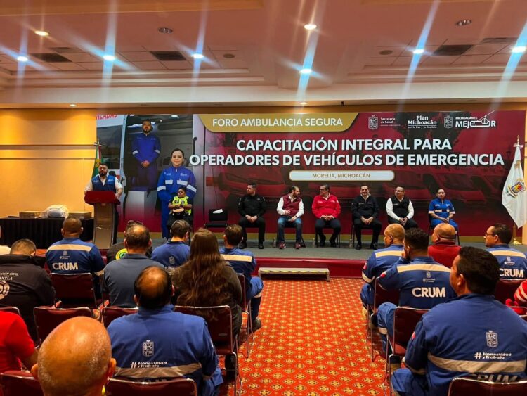 Capacita Salvador Escalante a su personal de atención prehospitalaria