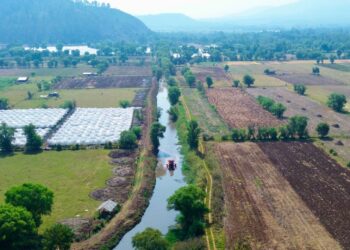 Aporta Canal Chapultepec 500 litros de agua por segundo al lago de Pátzcuaro