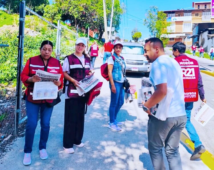R21 y Morón informan, casa por casa, sobre transformación del país