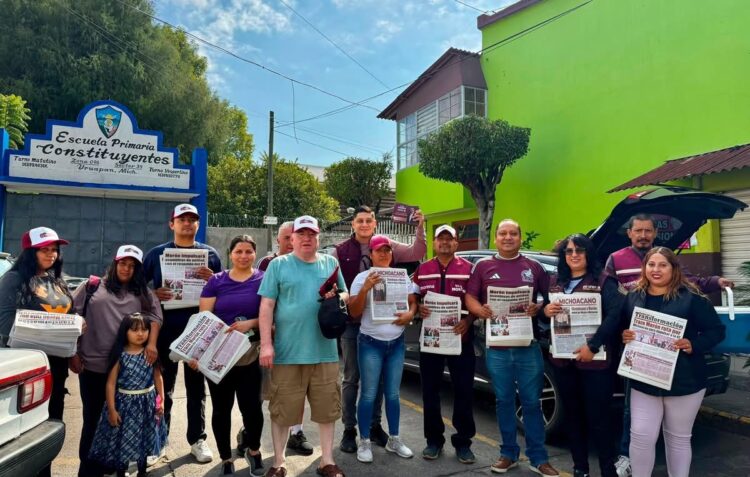 Consolida R21 estructura territorial de Uruapan en respaldo a Raúl Morón