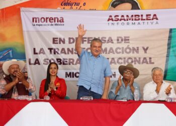 Presume Morón estructura política con 800 asambleas simultáneas en Michoacán