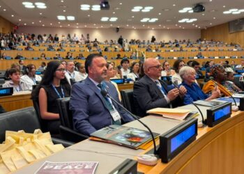 Pátzcuaro comparte en la ONU su visión de paz, educación y justicia social: Julio Arreola