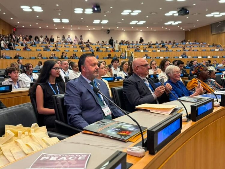 Pátzcuaro comparte en la ONU su visión de paz, educación y justicia social: Julio Arreola