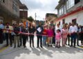 Obra entregada; Julio Arreola cumple compromiso a familias de Pátzcuaro
