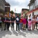Obra entregada; Julio Arreola cumple compromiso a familias de Pátzcuaro