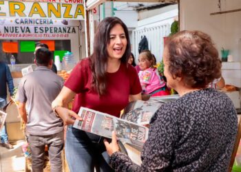 Gaby Molina fortalece en Uruapan cercanía con su pueblo