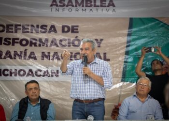 La derecha se va a llevar un chasco en Michoacán: Morón