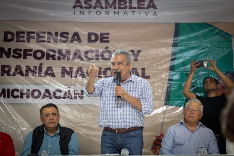 La derecha se va a llevar un chasco en Michoacán: Morón