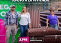 Entrega Dayana Pérez apoyos para vivienda a más de 3 mil familias