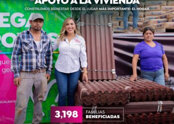 Entrega Dayana Pérez apoyos para vivienda a más de 3 mil familias