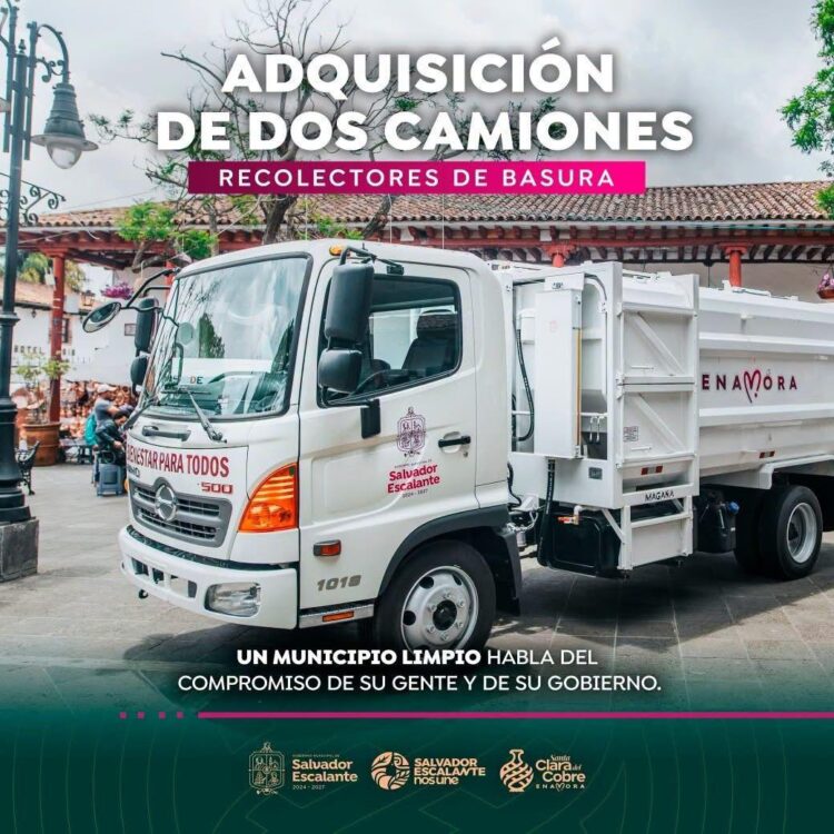 Mejora Dayana Pérez servicio de aseo con nuevos camiones recolectores en Sta Clara