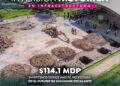 Aplica Dayana Pérez inversión histórica de 114.1 mdp para infraestructura en Salvador Escalante