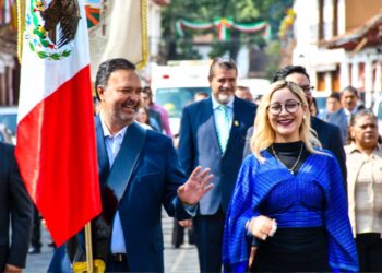 Pega Julio Arreola Bando de Fiestas Patrias Pátzcuaro 2026