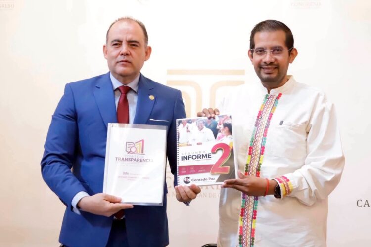 Entregó Conrado Paz su 2do Informe Legislativo; resalta iniciativas de impacto social y atención a Uruapan