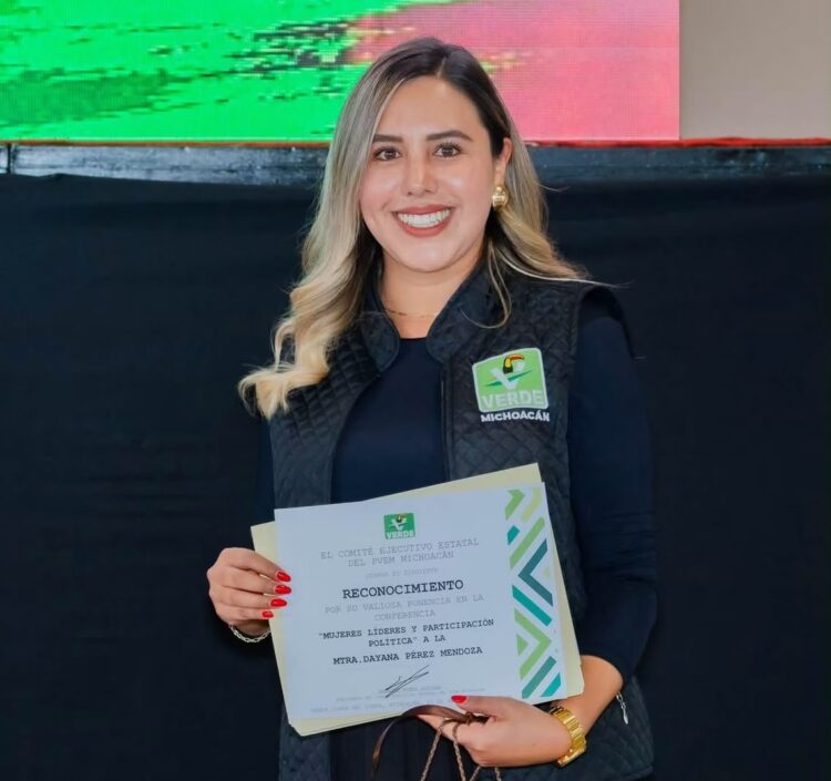 Destaca Dayana Pérez fortalecer liderazgo y participación política de mujeres