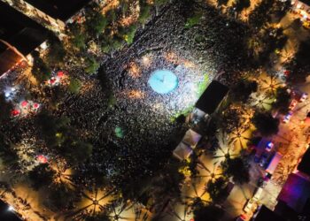 Celebra Pátzcuaro su 492 aniversario con saldo blanco tras concierto de La Trakalosa