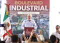 Con inversión estatal, entrega Bedolla renovado Boulevard Industrial en Uruapan